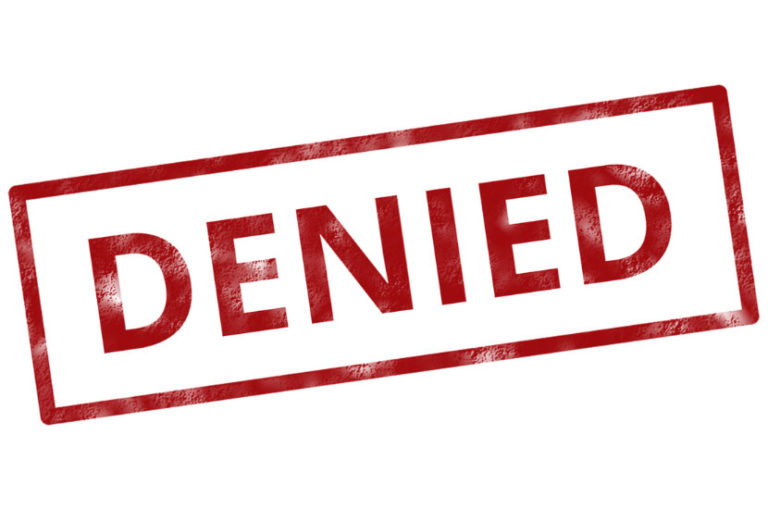 Citizenship Application - Denied Illustration