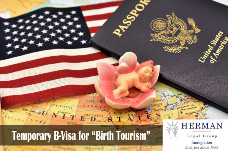 temporary b visa for birth tourism