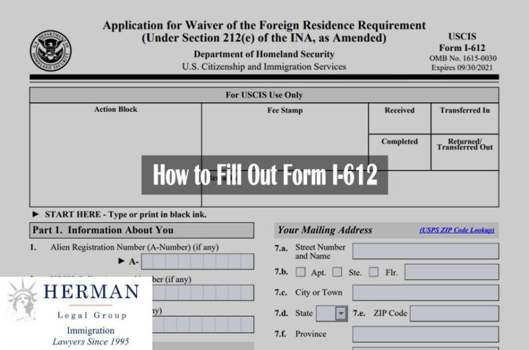 Form I-612