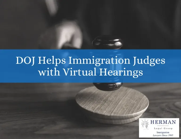 DOJ Helps Immigration Judges