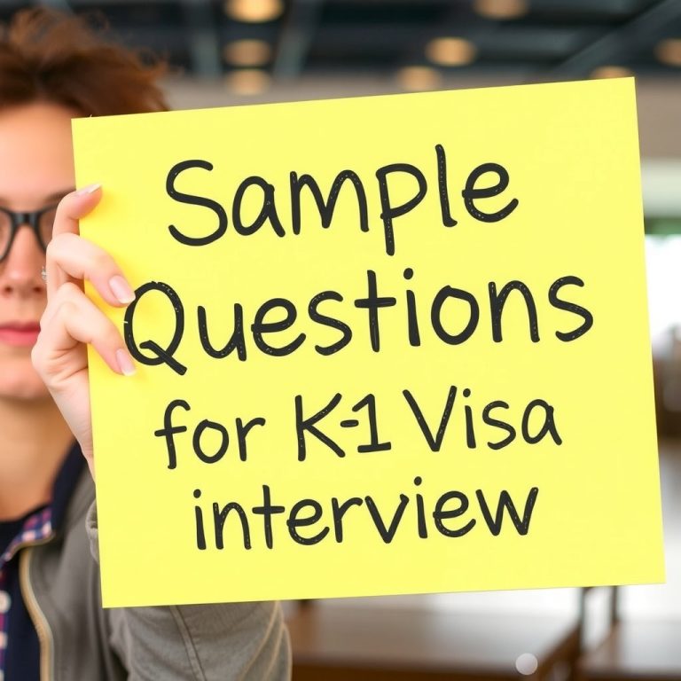 Sample Questions for K-1 Visa Interview