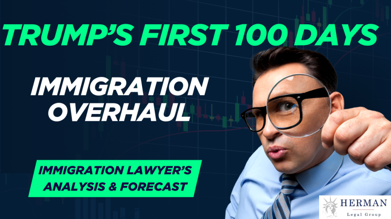 Trump's first 100 days on immigration