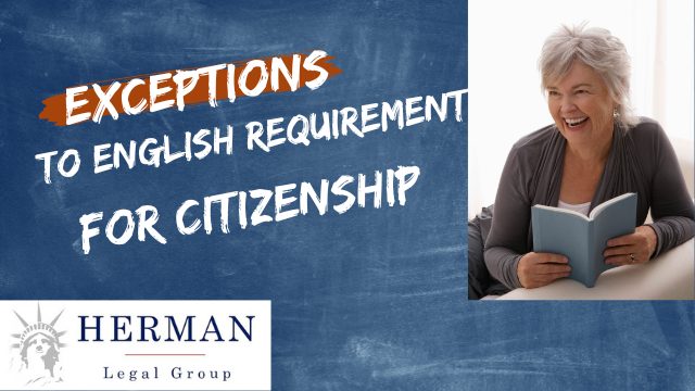 exceptions to english requirement for citizenship