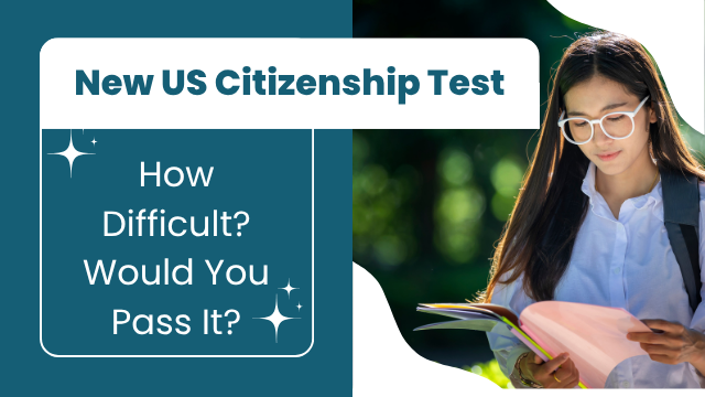 New U.S. Citizenship Test. How Difficult. Can you Pass? guide by richard t. herman