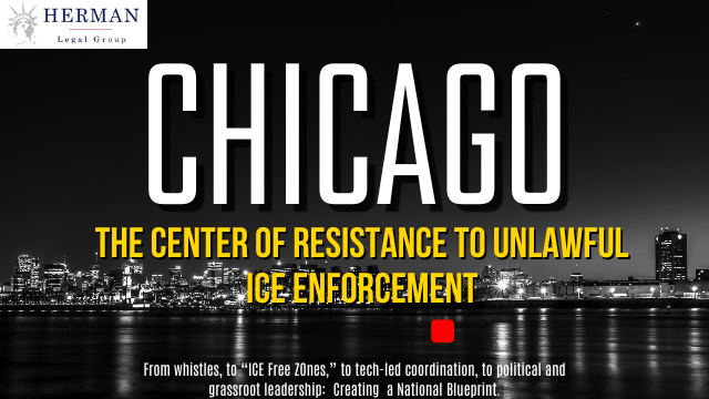 chicago's resistance to ICE enforcement. From whistles to iCE-free zones. Blueprint for cities across america