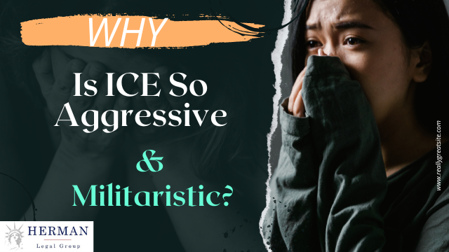 why is ICE so aggressive and militaristic?