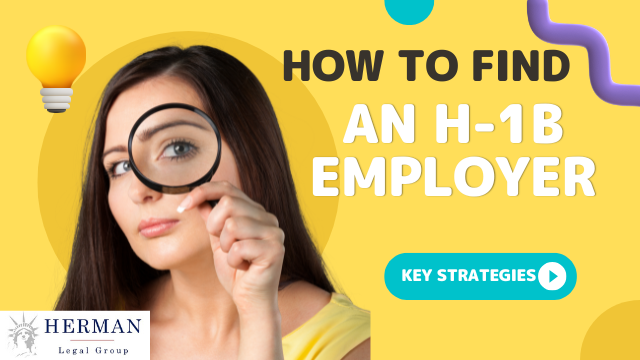 how to find an h1b employer