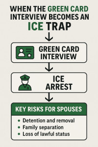 WHEN GREEN CARD INTERVIEW BECOMES AN ICE TRAP 2025-2026