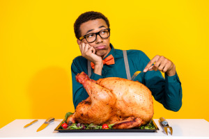 trump is the turkey this thanksgiving due to aggressive and unsound immigration policies, creating havoc for families, business and the economy