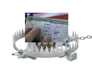 USCIS interview arrest leaked memo”