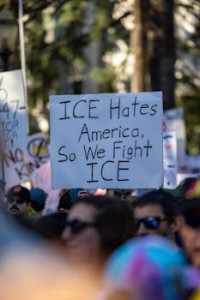 Columbus ICE protests, ICE arrests Columbus Ohio, Operation Buckeye protest, Columbus immigration enforcement protest, Westerville ICE rally