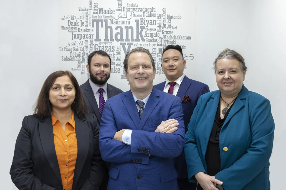 Herman Legal Group team members in a group portrait