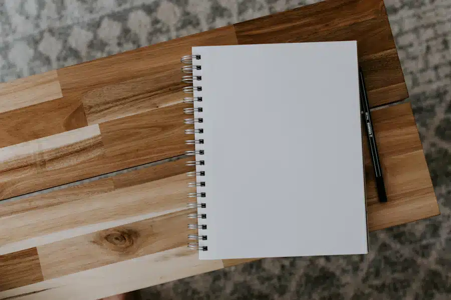 New York City USCIS Field Office: Visit and Interview Guide 3 Blank spiral notebook and pen ready for an appointment checklist